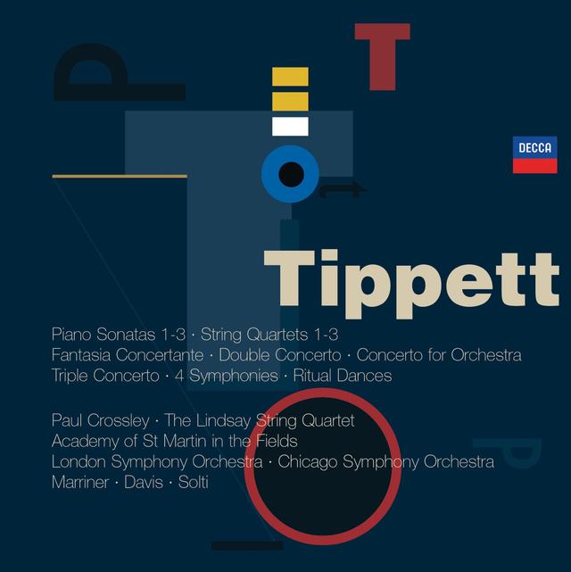 Album cover art for Tippett: Orchestral & Chamber Works