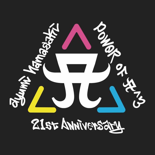 Album cover art for ayumi hamasaki 21st anniversary -POWER of A^3- SET LIST