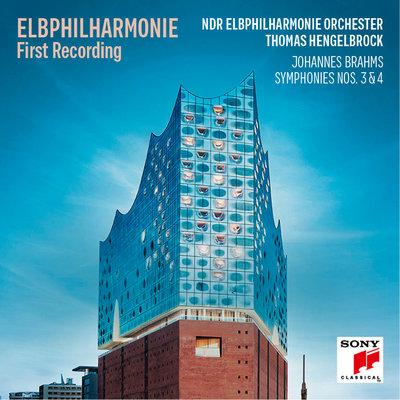 Album cover art for Brahms : Symphonies 3 & 4