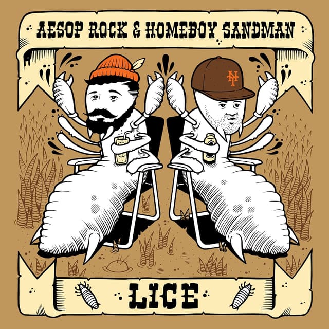 Album cover art for Lice