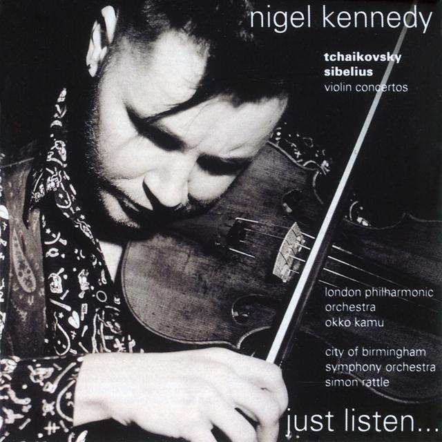 Album cover art for Tchaikovsky - Sibelius : Violin Concertos
