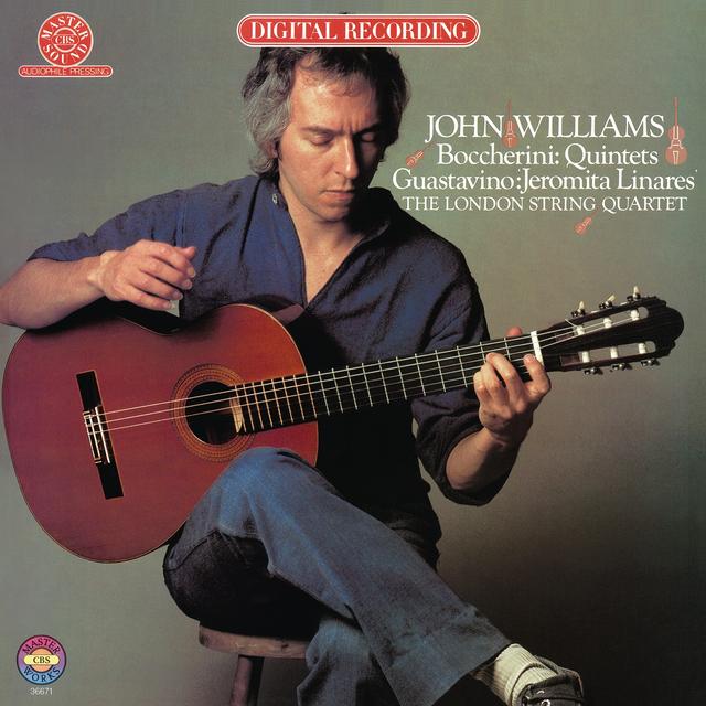 Album cover art for Boccherini: Guitar Quintets & Guastavino: Jeromita Linares