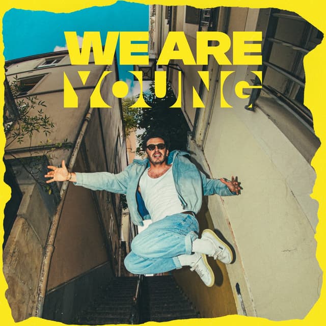Album cover art for We Are Young