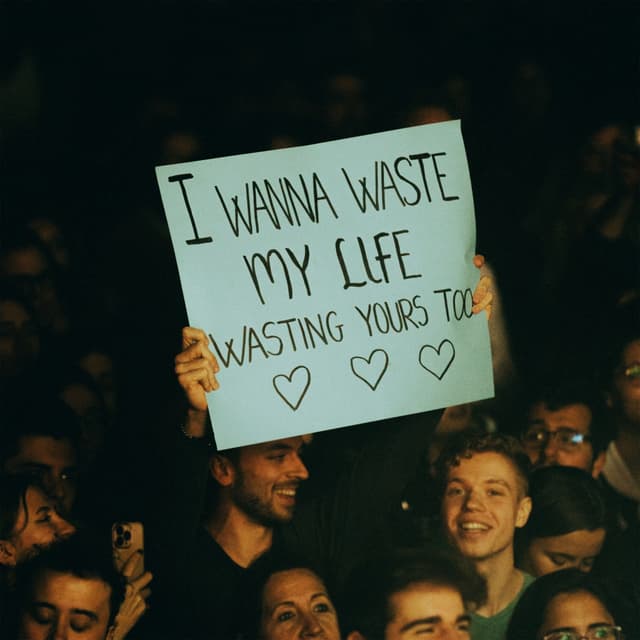 Album cover art for Waste My Life
