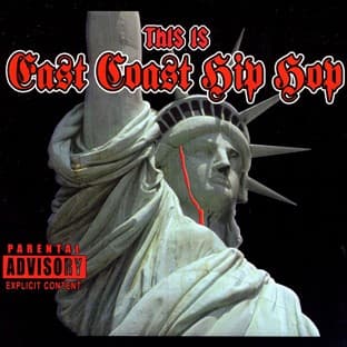 Album cover art for This Is East Coast Hip Hop