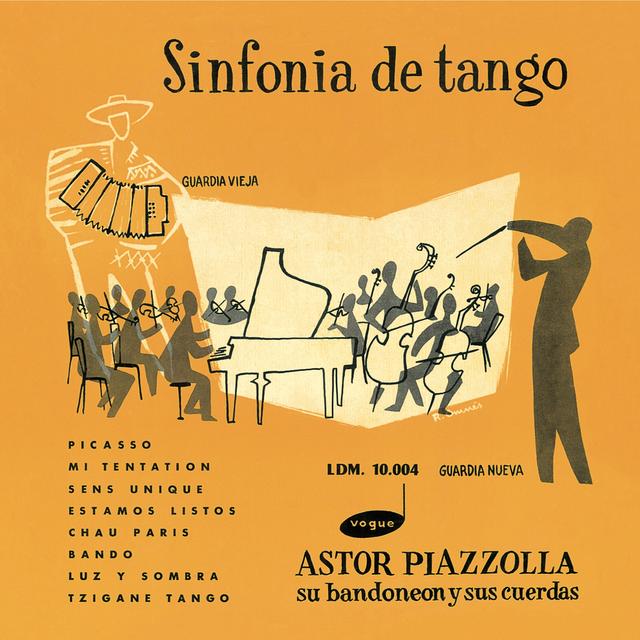 Album cover art for Sinfonia de tango