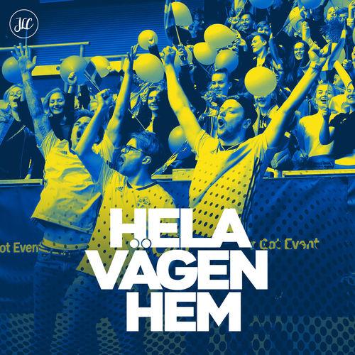 Album cover art for Hela vägen hem