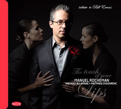 Album cover art for The Touch of Your Lips - Tribute to Bill Evans