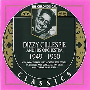 Album cover art for Dizzy Gillespie : 1949-1950