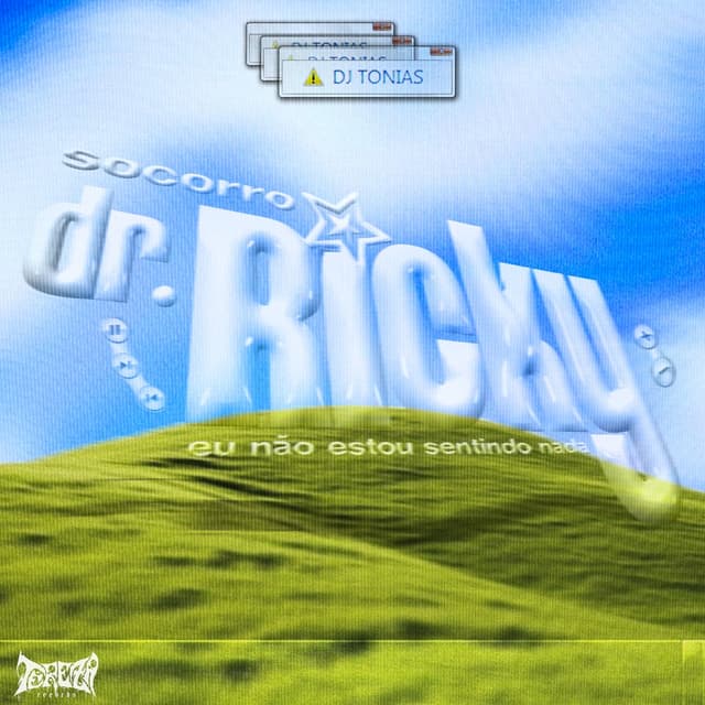 Album cover art for Socorro Dr. Ricky (não estou sentindo nada)