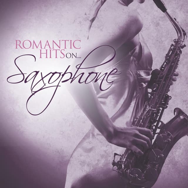 Album cover art for Romantic Hits on Saxophone
