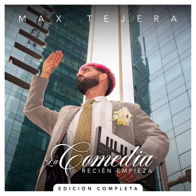 Album cover art for LA COMEDIA RECIÉN EMPIEZA
