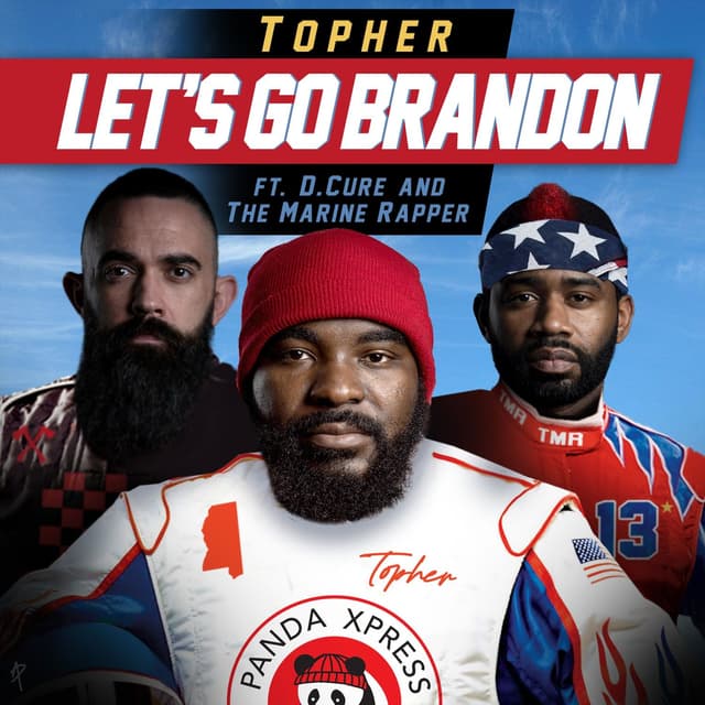Album cover art for Let's Go Brandon
