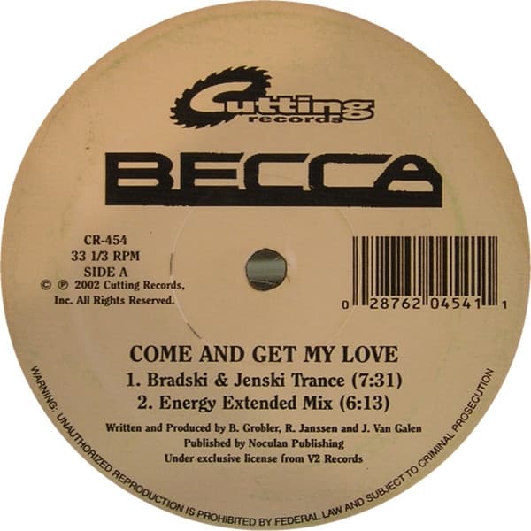 Album cover art for Come & Get My Love