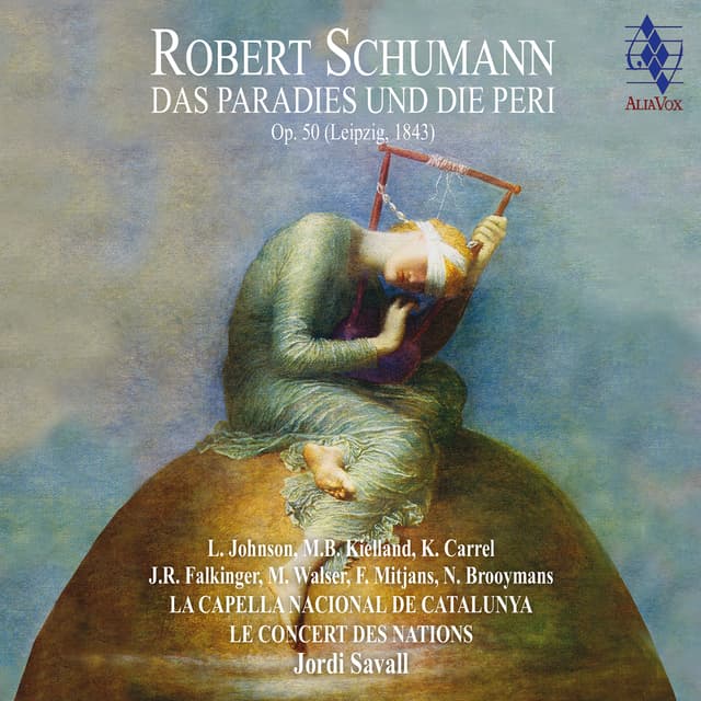Album cover art for Schumann: das Paradies und die Peri, Op. 50
