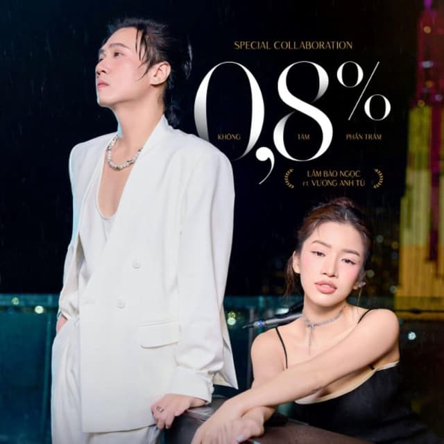Album cover art for Không Phẩy Tám Phần Trăm