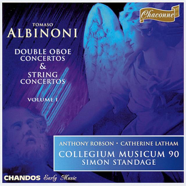 Album cover art for Double Oboe Concertos & String Concertos - Volume I