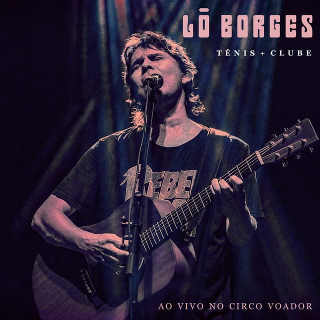 Album cover art for Tênis + Clube - Ao Vivo No Circo Voador