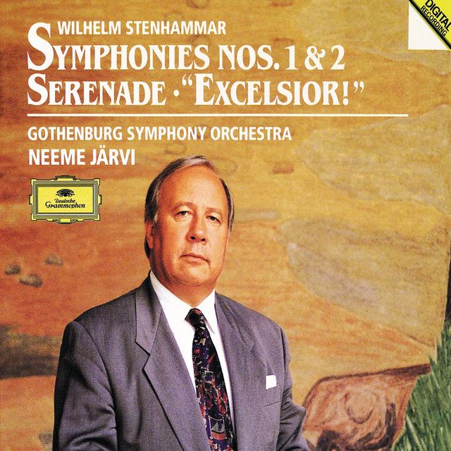Album cover art for Stenhammar: Symphonies Nos. 1 & 2, Serenade, "excelsior!"
