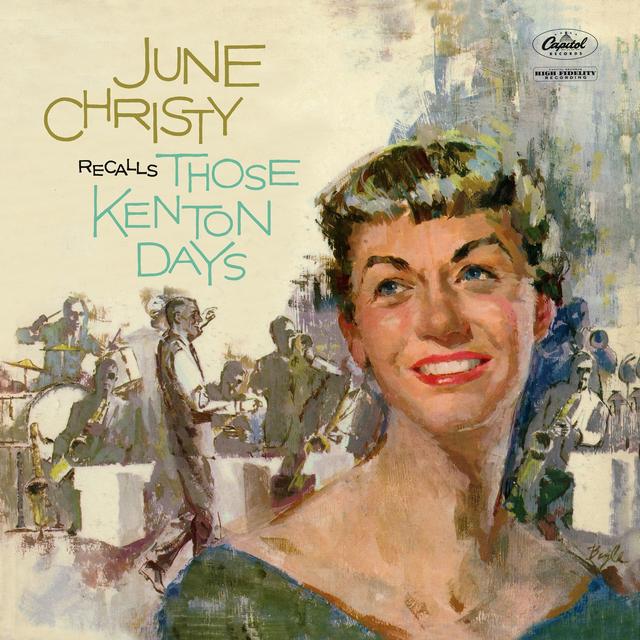 Album cover art for June Christy Recalls Those Kenton Days