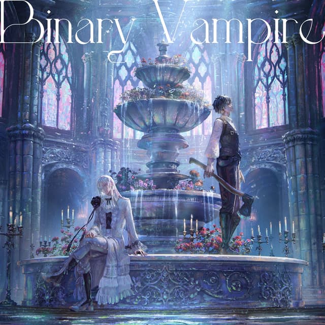 Album cover art for Binary Vampire