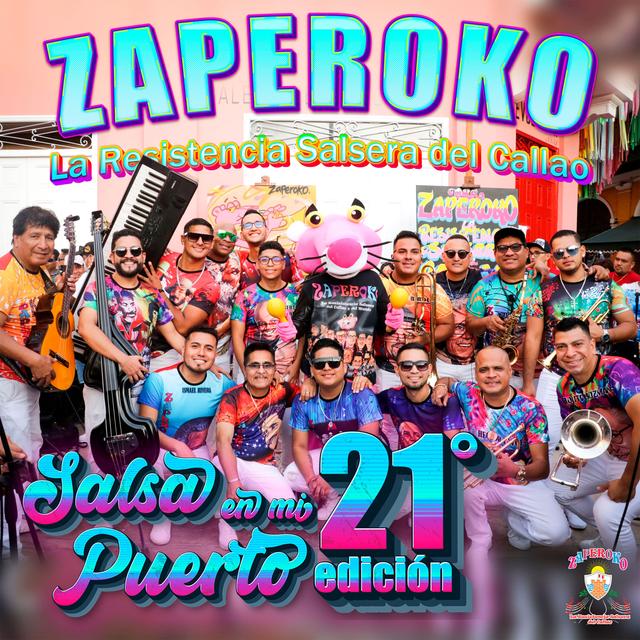 Album cover art for Salsa en Mi Puerto 21° Edición