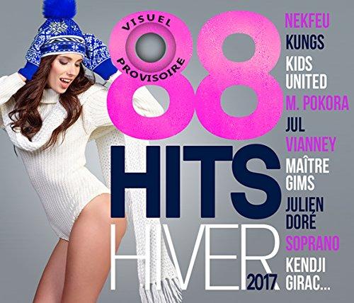 Album cover art for 88 Hits Hiver 2017