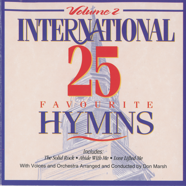 Album cover art for International 25 Favorite Hymns, Vol.2