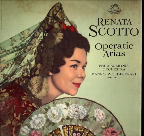 Album cover art for Operatic Arias