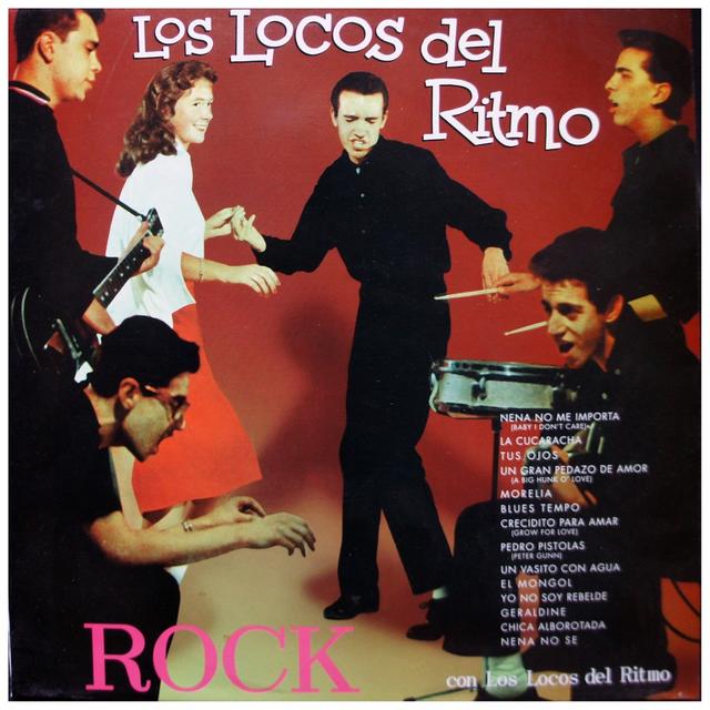 Album cover art for Rock con Los Locos del Ritmo