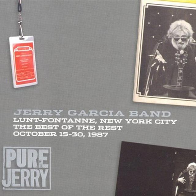 Album cover art for Pure Jerry : Lunt-Fontanne, New York City, The Best Of The Rest, October 15-30, 1987