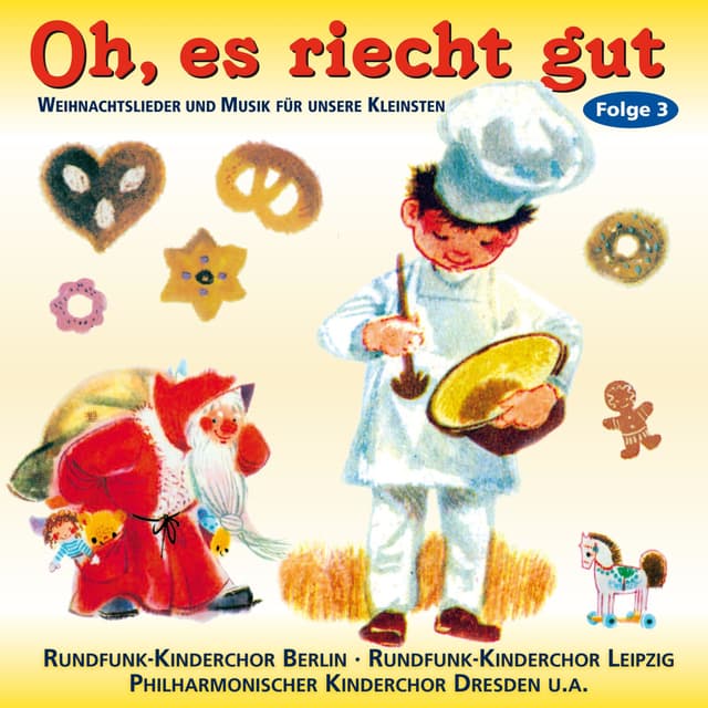 Album cover art for Oh, es riecht gut - Weihnachtslieder und Musik für unsere Kleinsten