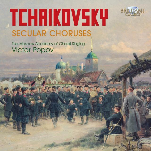 Album cover art for Tchaïkovski : Musique Chorale Profane