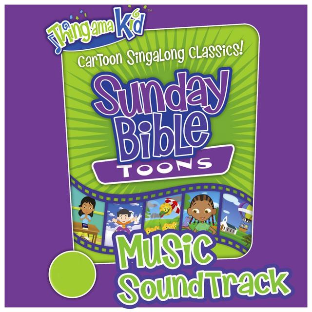 Album cover art for Sunday Bible Toons Music