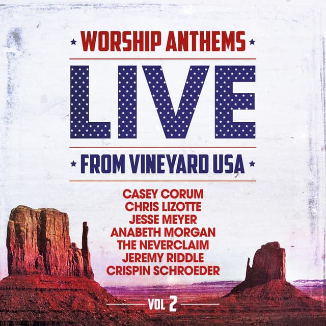 Album cover art for Worship Anthems Live From Vineyard Usa, Vol. 2 (live)