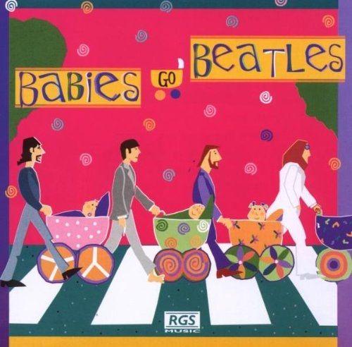 Album cover art for Babies Go Beatles