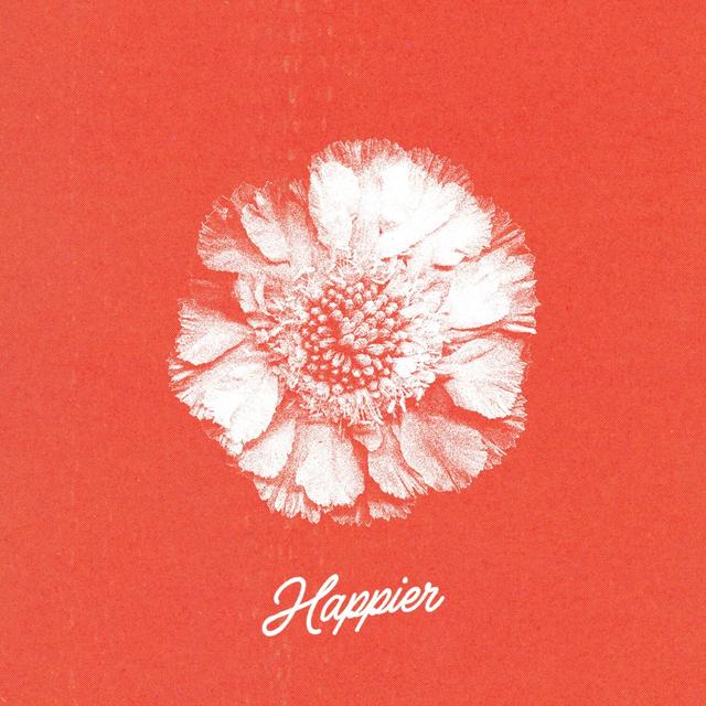 Album cover art for Happier