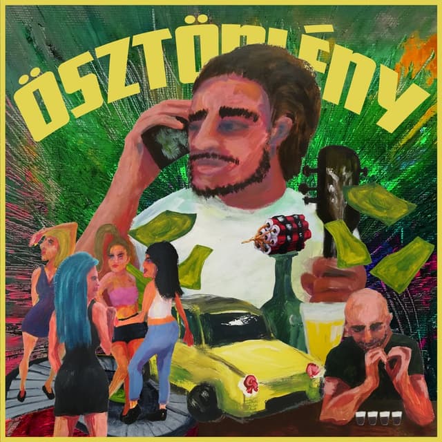 Album cover art for Ösztönlény