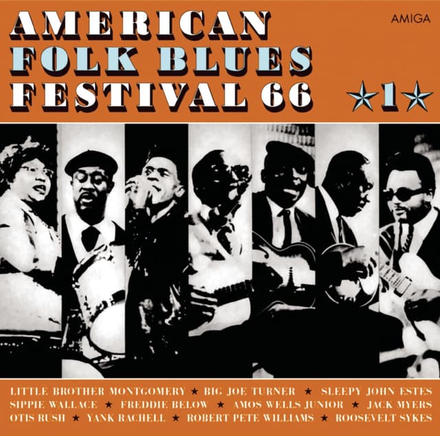 Album cover art for American Folk Blues Festival 66 Vol.1