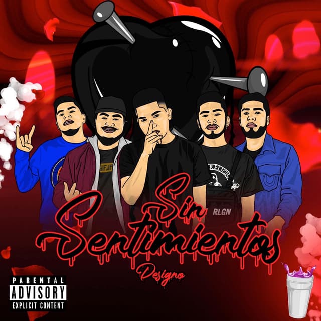 Album cover art for Sin Sentimientos