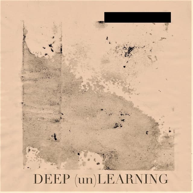 Album cover art for DEEP (un)LEARNING