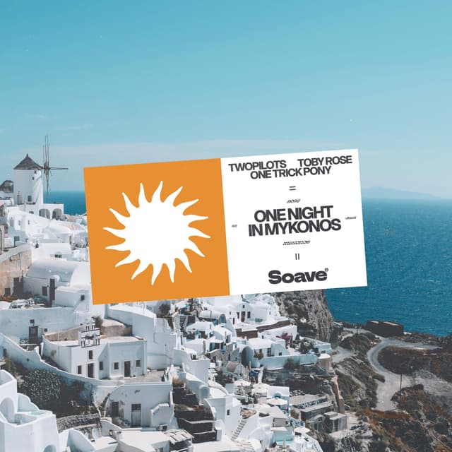 Album cover art for One Night in Mykonos
