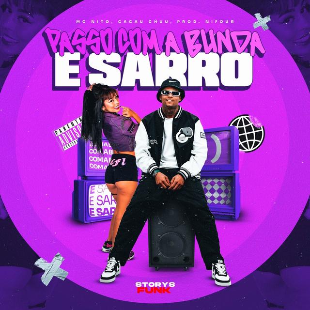 Album cover art for Passo com a Bunda e Sarro