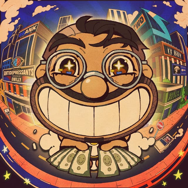 Album cover art for antidepressants