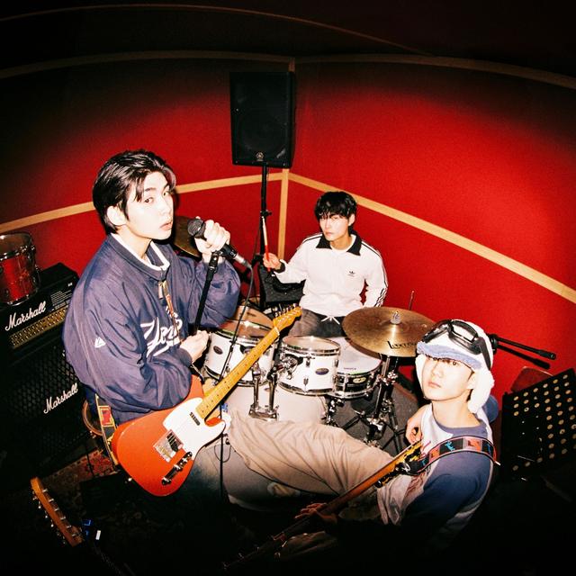 Album cover art for burning.