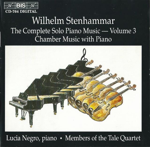 Album cover art for The Complete Solo Piano Music Volume 3 / Chamber Music With Piano