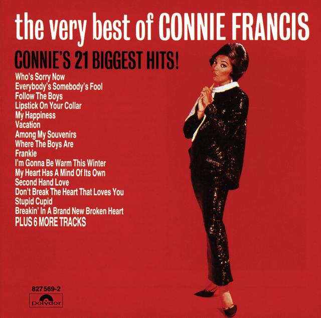 Album cover art for The Very Best Of Connie Francis - Connie 21 Biggest Hits