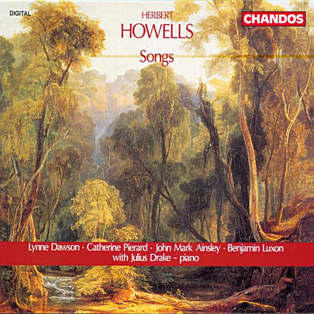 Album cover art for Howells: Songs