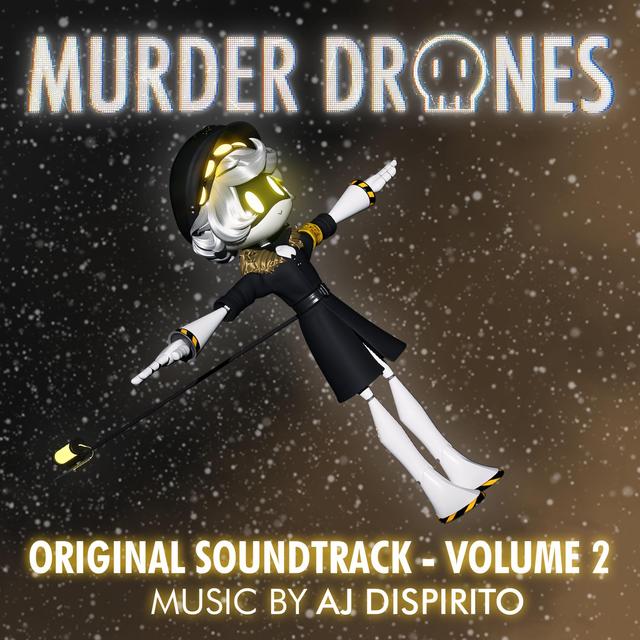 Album cover art for Murder Drones Volume 2 (Original Webseries Soundtrack)