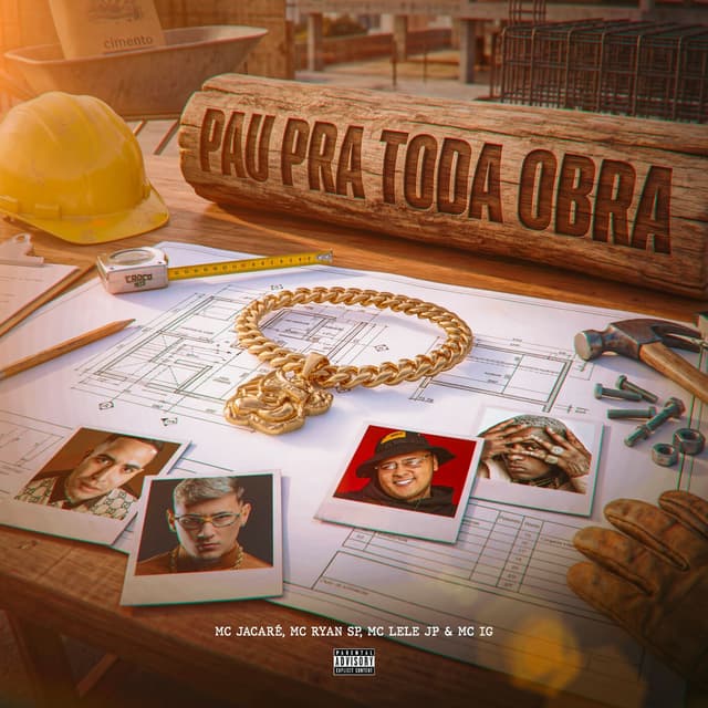 Album cover art for Pau Pra Toda Obra